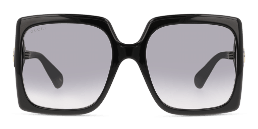 GUCCI GG0876S 001 női fekete színű négyzet formájú napszemüveg