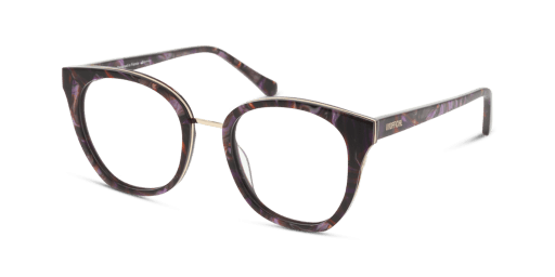 Unofficial UNOF0432 HV00 női havana színű macskaszem formájú szemüveg