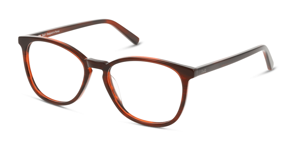DbyD DBOF5035 NN00 női barna színű négyzet formájú szemüveg