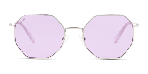 Unofficial UNSU0075 SSV0 női ezüst színű hatszögletű formájú napszemüveg