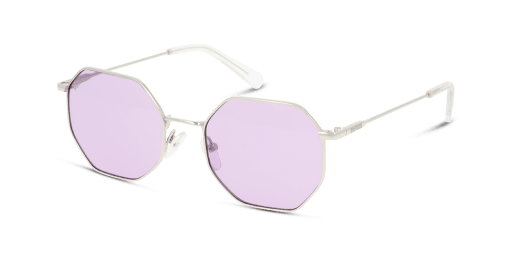 Unofficial UNSU0075 SSV0 női ezüst színű hatszögletű formájú napszemüveg
