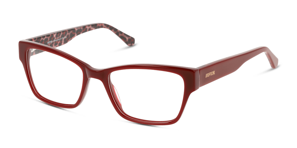 Unofficial UNOF0201 UU00 női piros színű macskaszem formájú szemüveg
