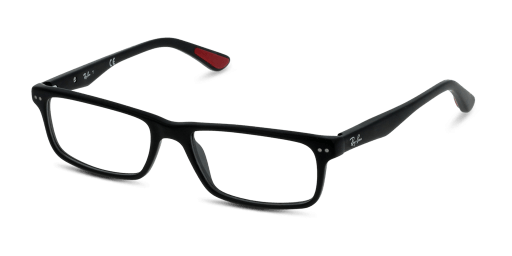 Ray-Ban RX5277 2077 férfi fekete színű téglalap formájú szemüveg