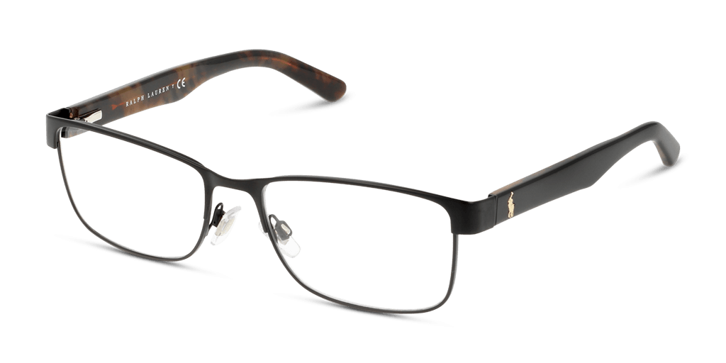 Polo Ralph Lauren PH1157 9038 férfi fekete színű téglalap formájú szemüveg