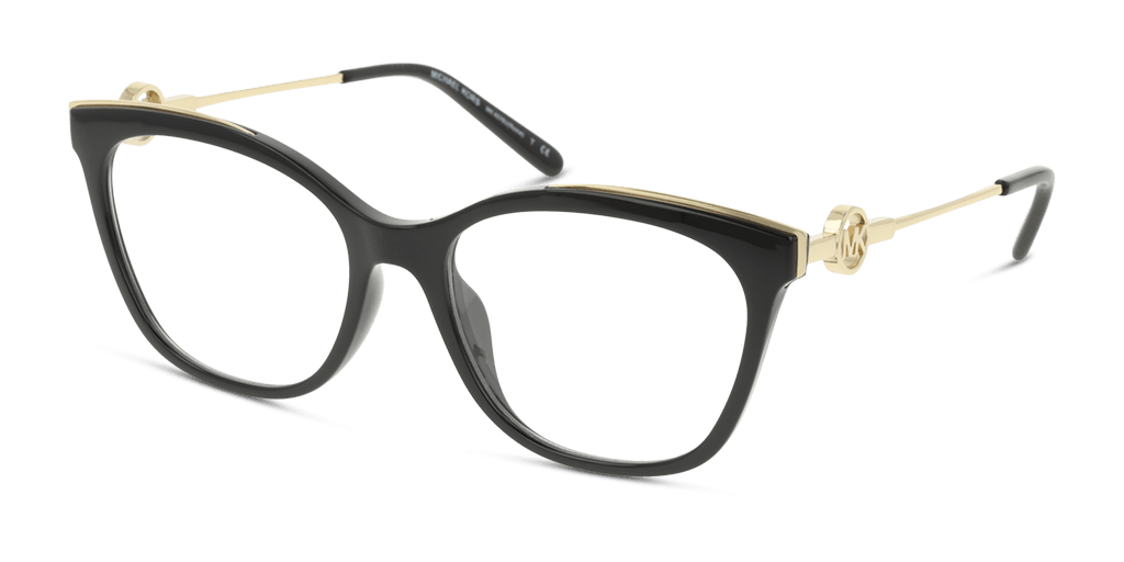 Michael Kors MK4076U 3332 női fekete színű négyzet formájú szemüveg