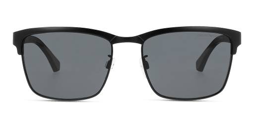 Emporio Armani EA2087 301487 férfi fekete színű téglalap formájú napszemüveg
