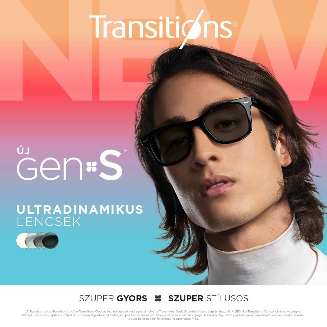 Transitions® Gen S™ Ultradinamikus Lencsék Transitions® Gen S™ Ultradinamikus Lencsék