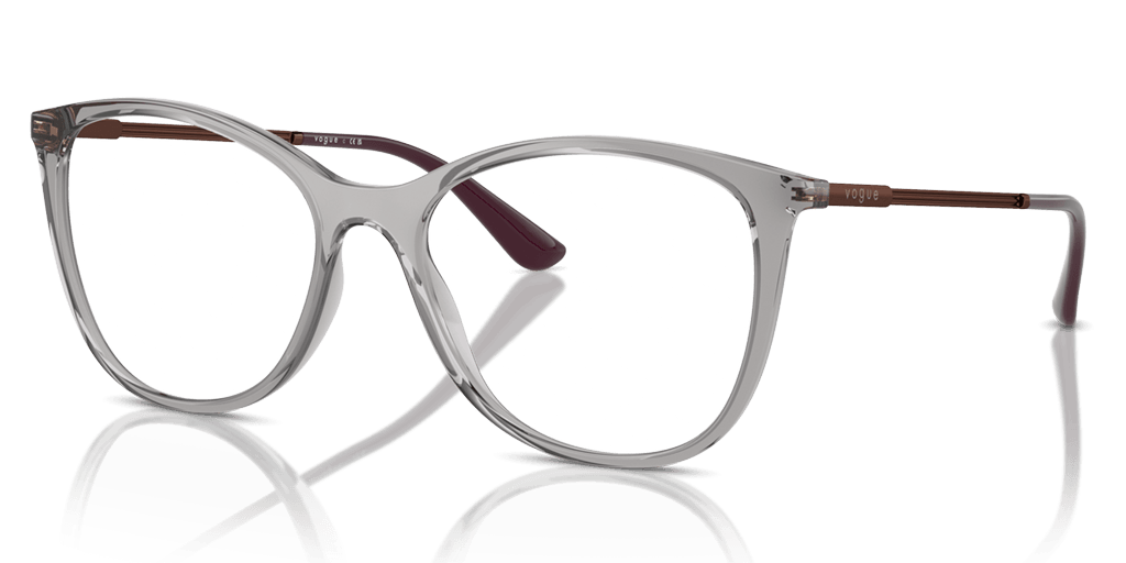 VOGUE 0VO5562 női transzparens színű pantó formájú szemüveg