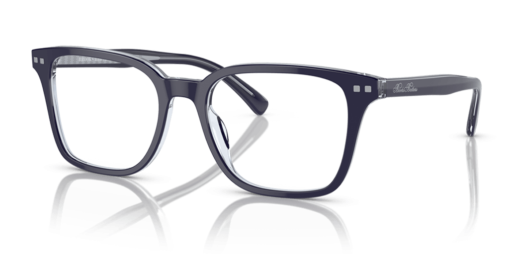 Brooks Brothers 0BB2058 férfi kék színű négyzet formájú szemüveg