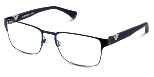 Emporio Armani 0EA1027 férfi kék színű téglalap formájú szemüveg