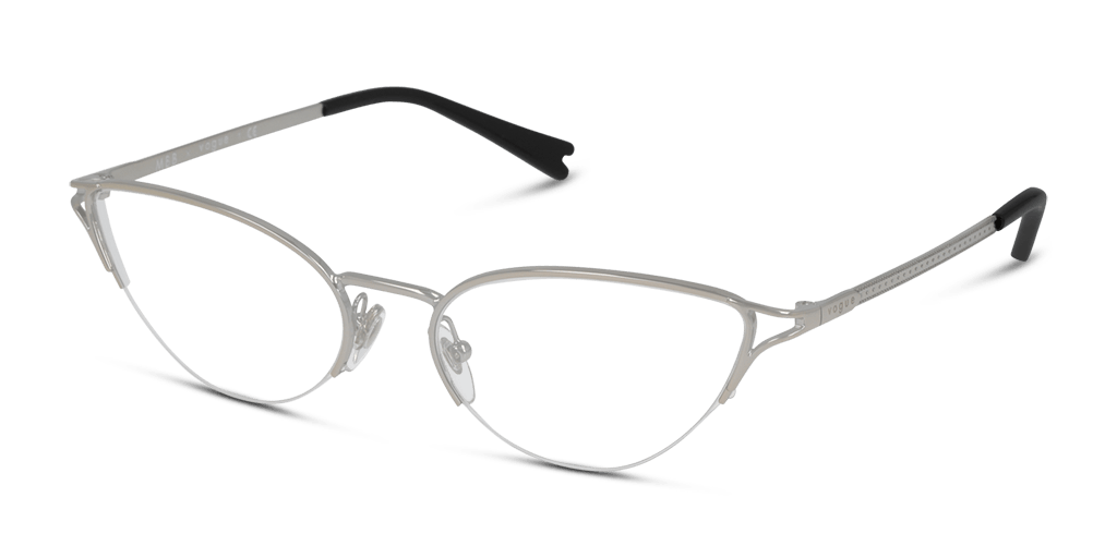VOGUE VO4168 323 női ezüst színű macskaszem formájú szemüveg