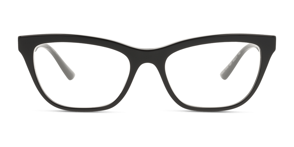 Versace VE3318 GB1 női fekete színű téglalap formájú szemüveg
