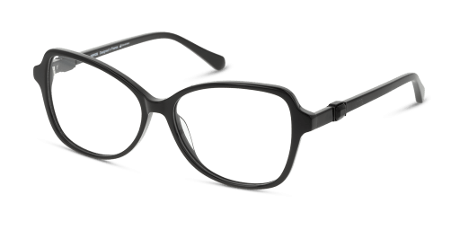 Unofficial UNOF0459 BB00 női fekete színű mandula formájú szemüveg