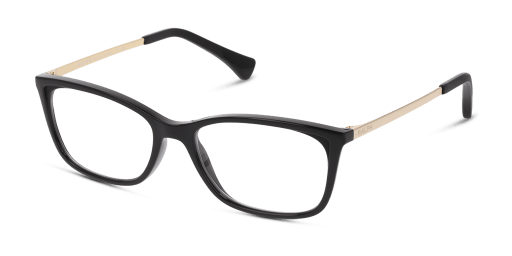 Ralph RA7130 5001 női fekete színű négyzet formájú szemüveg