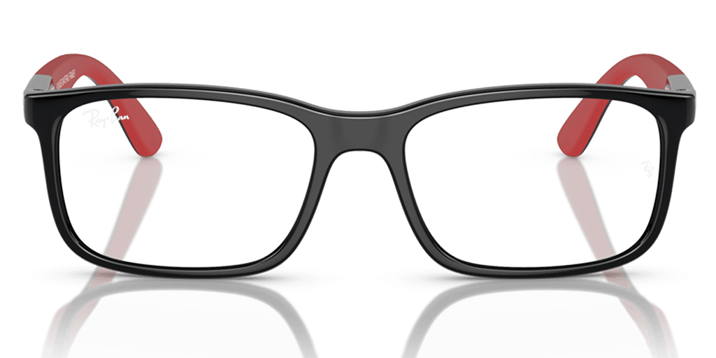 Ray-Ban 0RY1621 gyermek fekete színű téglalap formájú szemüveg