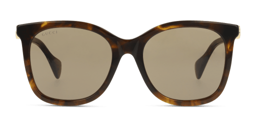 GUCCI GG1071S 002 női havana színű négyzet formájú napszemüveg