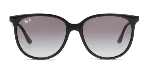 Ray-Ban RB4378 601/8G női fekete színű négyzet formájú napszemüveg