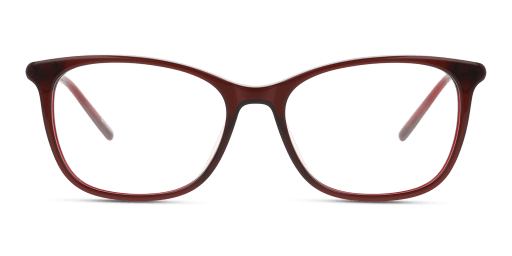 DbyD DBOF5070 UD00 női piros színű téglalap formájú szemüveg