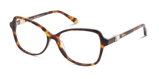 Unofficial UNOF0459 HX00 női havana színű mandula formájú szemüveg