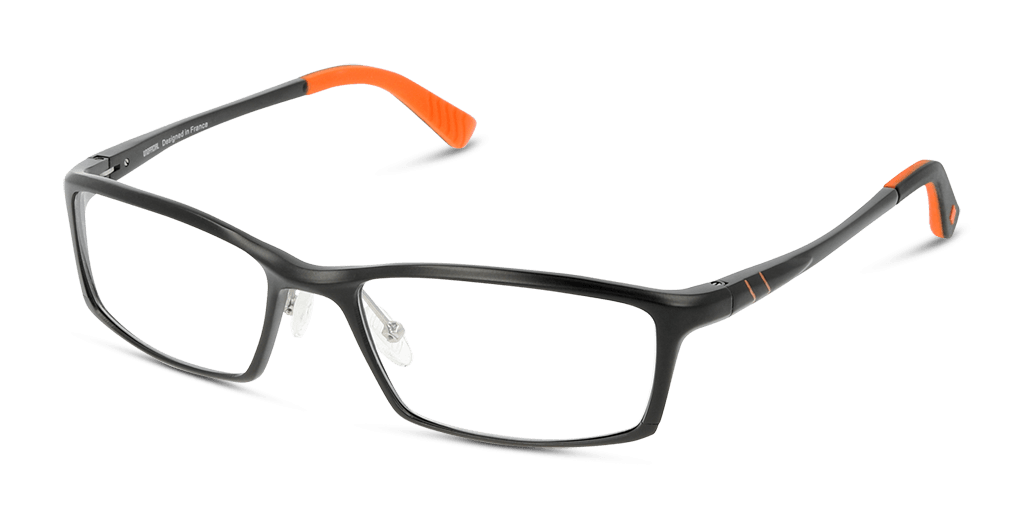 Unofficial UNOM0089 BB00 férfi fekete színű téglalap formájú szemüveg