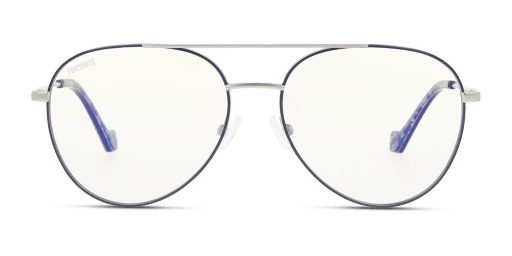 Unofficial UNSU0166 SST0 férfi ezüst színű pilóta formájú szemüveg