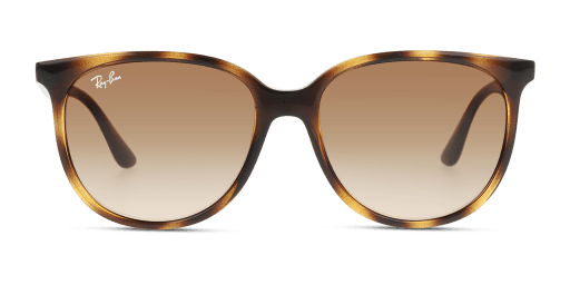 Ray-Ban RB4378 710/13 női havana színű négyzet formájú napszemüveg