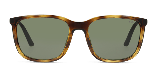 Polo Ralph Lauren PH4185U 500371 férfi havana színű négyzet formájú napszemüveg