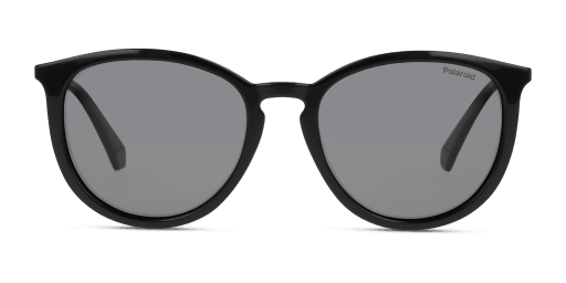 Polaroid PLD 4143/S/X 807 férfi fekete színű ovális formájú napszemüveg