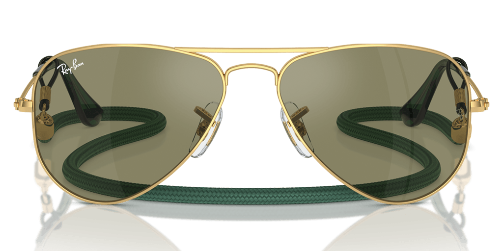 Ray-Ban 0RJ9506S gyermek arany színű pilóta formájú napszemüveg