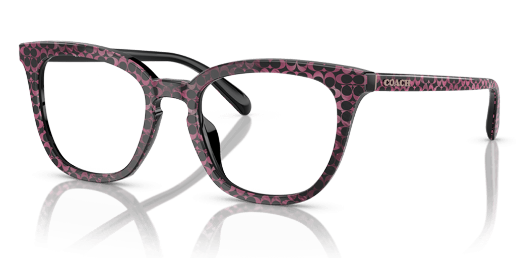 Coach 0HC6222U női rózsaszín színű négyzet formájú szemüveg