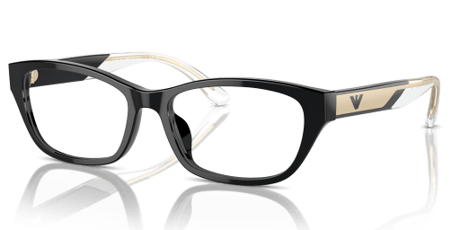 Emporio Armani 0EA3238U női fekete színű macskaszem formájú szemüveg