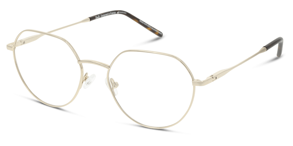 DbyD DBOM7001 férfi arany színű pantó formájú szemüveg