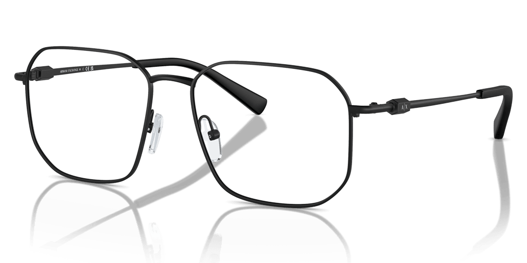 Armani Exchange 0AX1066 férfi fekete színű különleges formájú szemüveg
