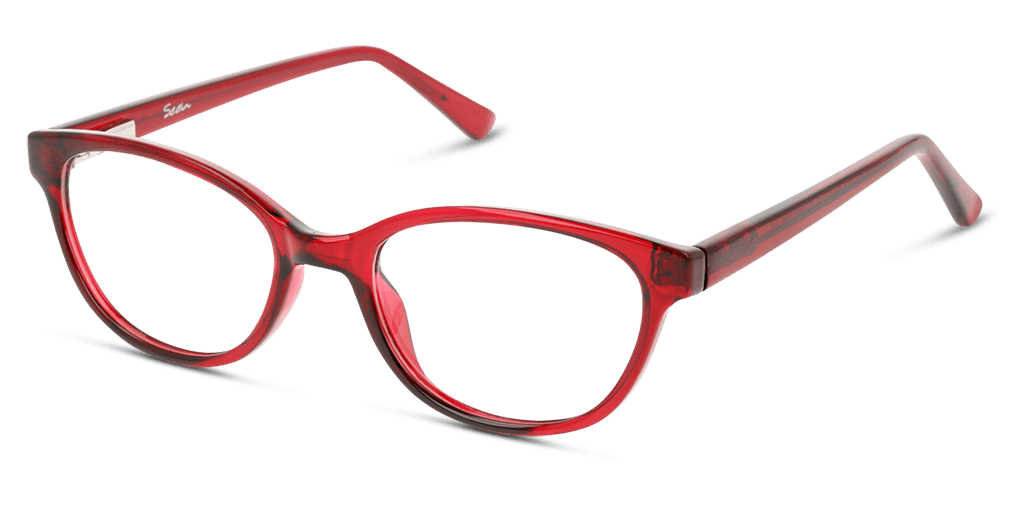 Seen SNJK05 gyermek piros színű mandula formájú szemüveg