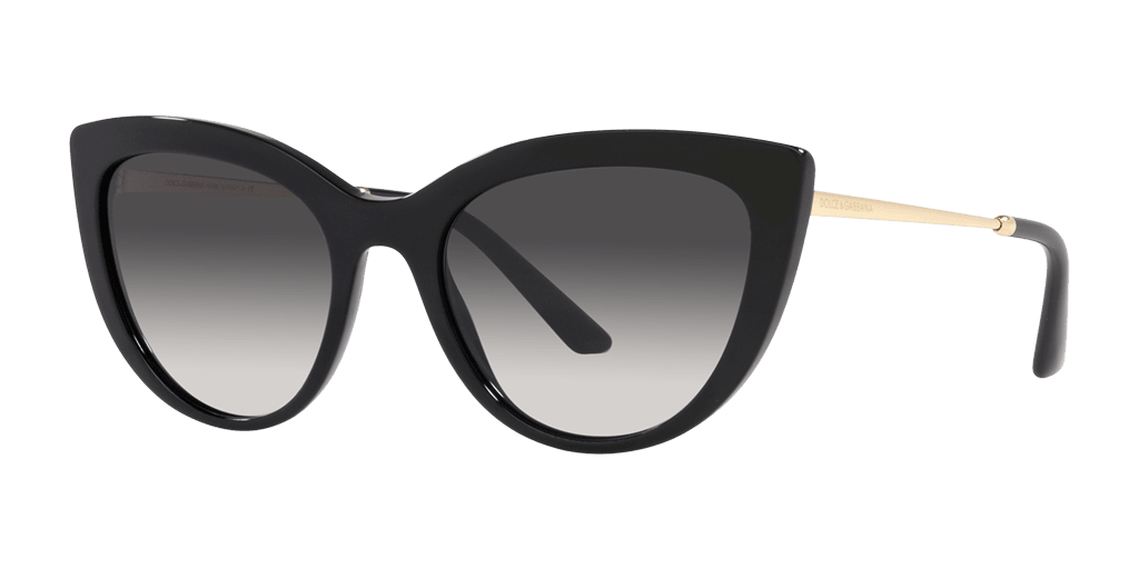 Dolce and Gabbana DG4408 501/8G női fekete színű macskaszem formájú napszemüveg