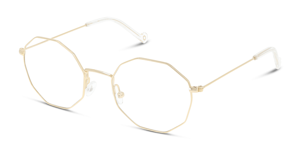 Unofficial UNOF0076 DD00 női arany színű hatszögletű formájú szemüveg