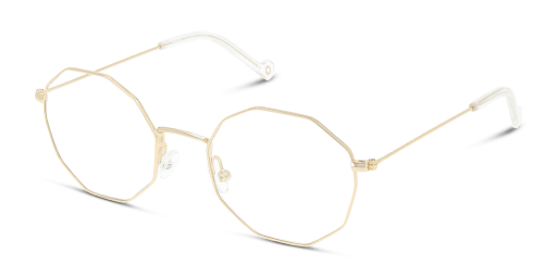 Unofficial UNOF0076 DD00 női arany színű hatszögletű formájú szemüveg
