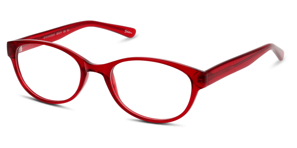 Seen SNEF09 női piros színű mandula formájú szemüveg