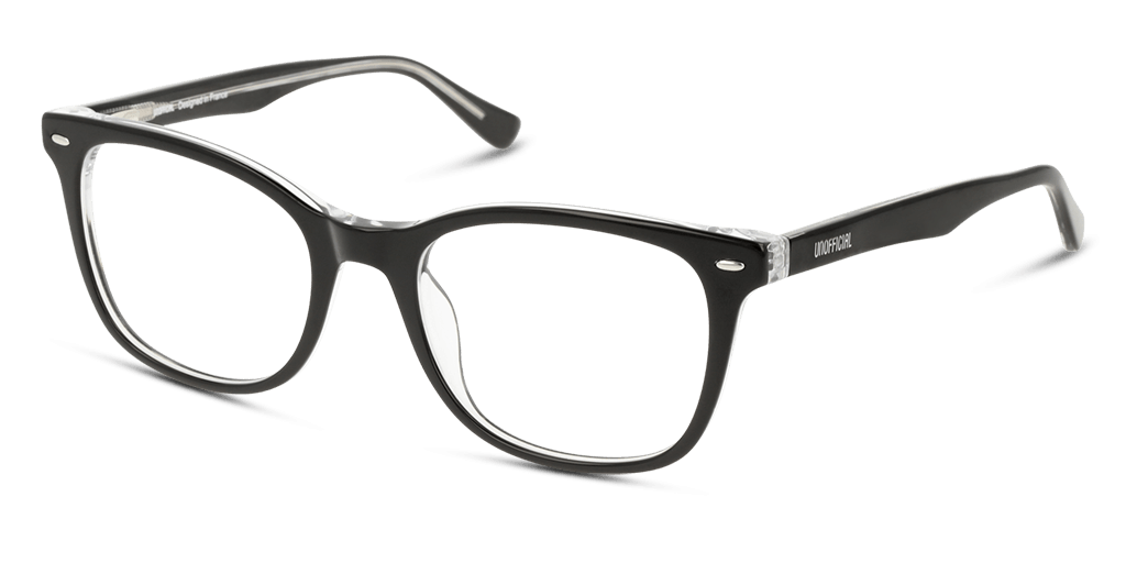 Unofficial UNOF0018 női fekete színű négyzet formájú szemüveg