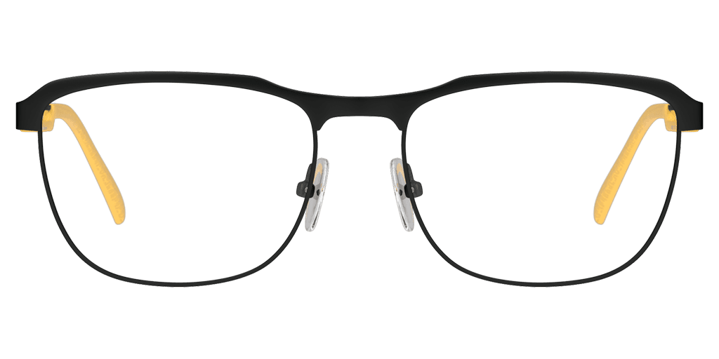 Unofficial UNOM0353 férfi fekete színű téglalap formájú szemüveg