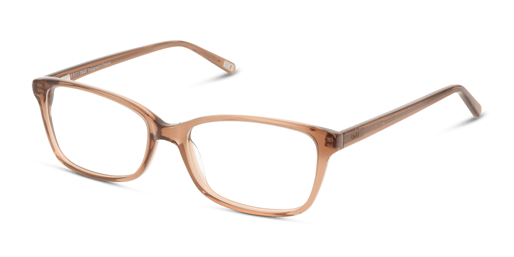 DbyD DBOF0021 NN00 női barna színű téglalap formájú szemüveg