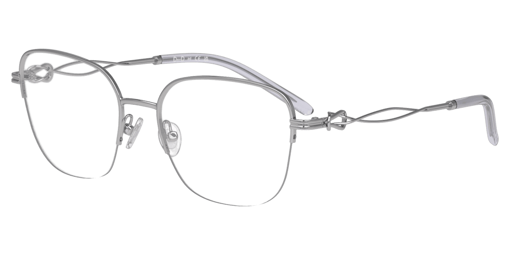 DbyD 0DB1134T női ezüst színű négyzet formájú szemüveg