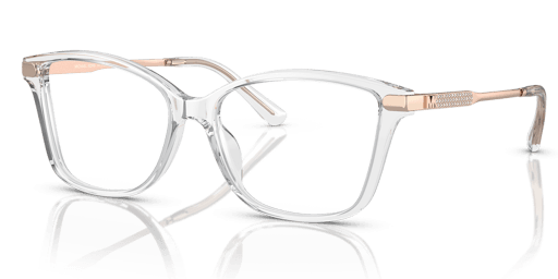 Michael Kors 0MK4105BU női transzparens színű kerek formájú szemüveg