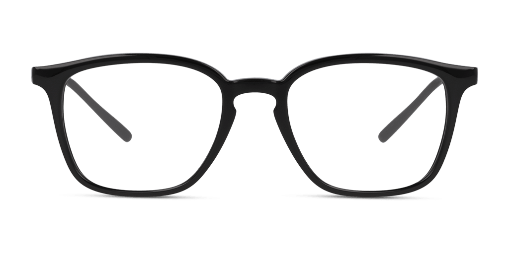 Ray-Ban RX7185 2000 férfi fekete színű négyzet formájú szemüveg