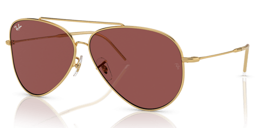 Ray-Ban Aviator Reverse RBR0101S 001/69 női arany színű pilóta formájú napszemüveg