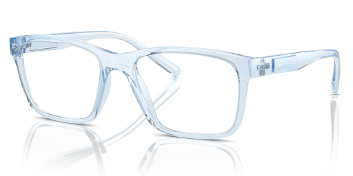 Armani Exchange 0AX3114 férfi transzparens színű téglalap formájú szemüveg