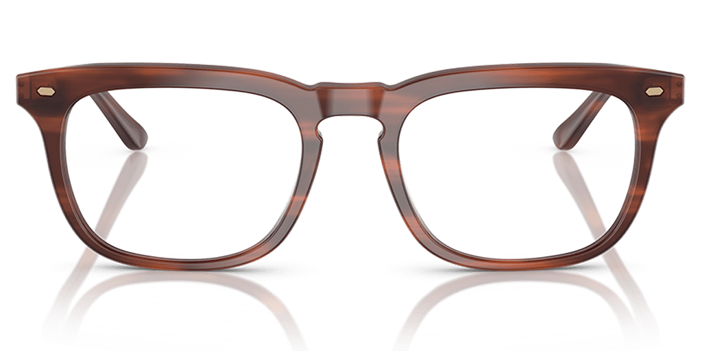 Brooks Brothers 0BB2067U férfi havana színű téglalap formájú szemüveg