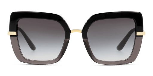 Dolce and Gabbana DG4373 32468G női fekete színű négyzet formájú napszemüveg
