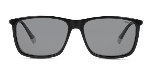 Polaroid PLD 4130/S/X 807 férfi fekete színű téglalap formájú napszemüveg