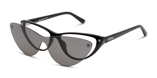 Unofficial UNOF0323 BB00 női fekete színű macskaszem formájú szemüveg